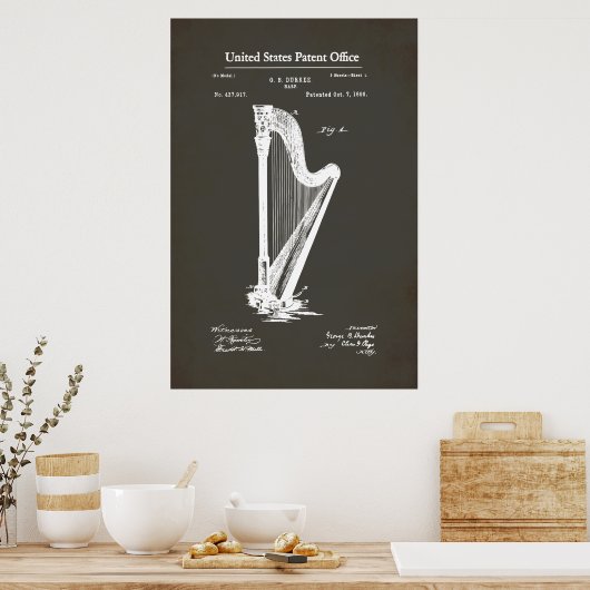 US Patent - Harp Poster (Keuken)