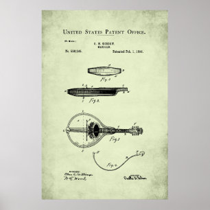 US Patent - Mandoline Poster
