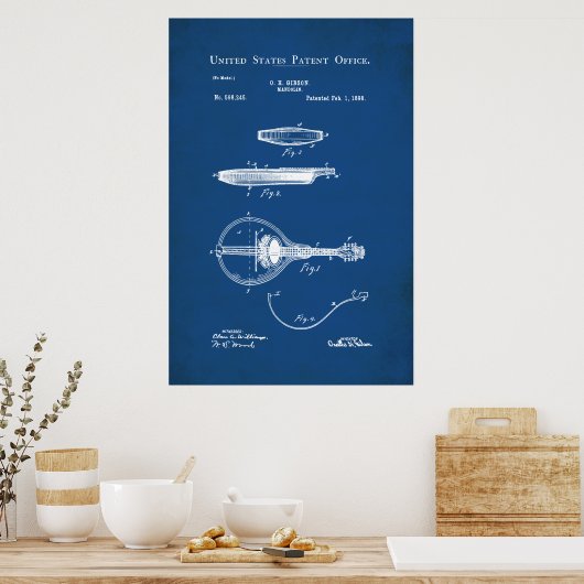 US Patent - Mandoline Poster (Keuken)