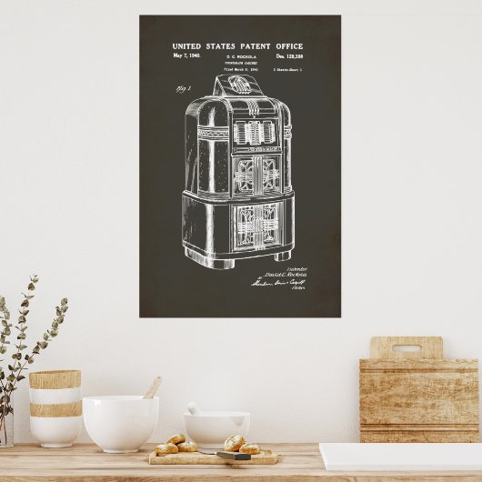 US Patent - Rockola Poster (Keuken)