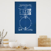 US Patent - Snare Drum Poster (Keuken)