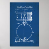 US Patent - Snare Drum Poster (Voorkant)