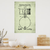 US Patent - Snare Drum Poster (Keuken)