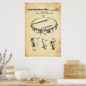 US Patent - Tambourine Poster (Keuken)