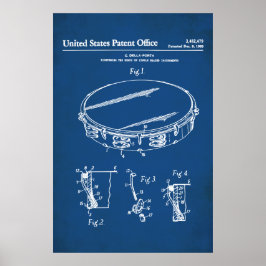 US Patent - Tambourine Poster