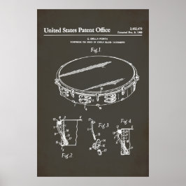 US Patent - Tambourine Poster