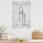 US Patent - Trombone Poster (Keuken)