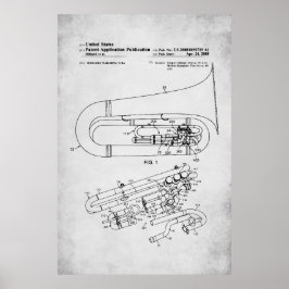 US Patent - Tuba Poster