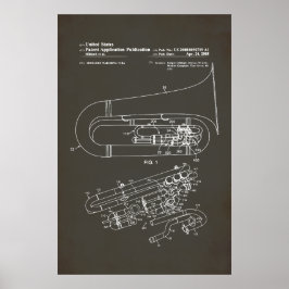 US Patent - Tuba Poster