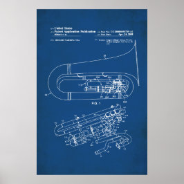 US Patent - Tuba Poster
