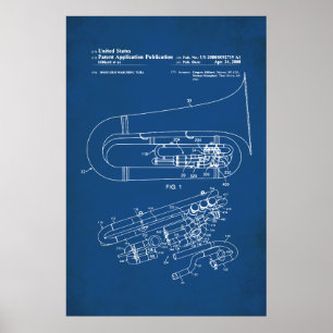 US Patent - Tuba Poster