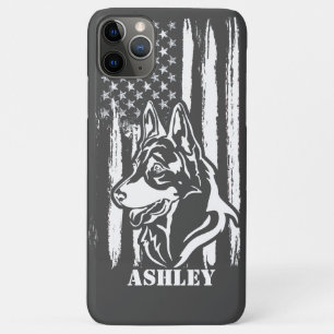 US Patriot Duitse Herder USA Vlag Hond Case-Mate iPhone Case