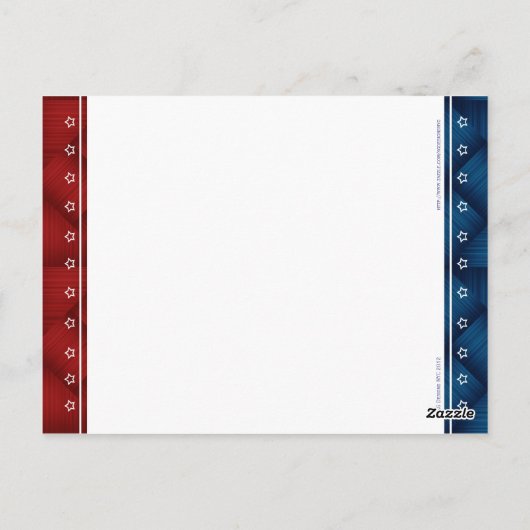 US Patriottic Miltic Party Table Number Kaarten (Achterkant)