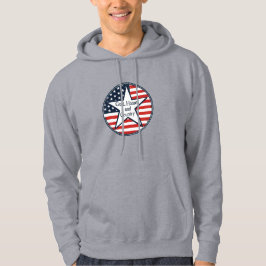 US patriottisch logo God Thuis Land VS vlag retro  Hoodie