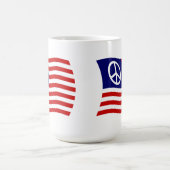 US Peace Sign Flag Mok (Center)