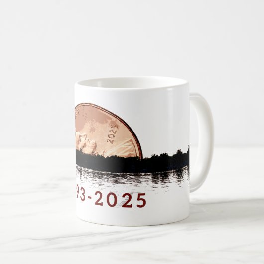 US Penny mug Koffiemok (Voorkant rechts)