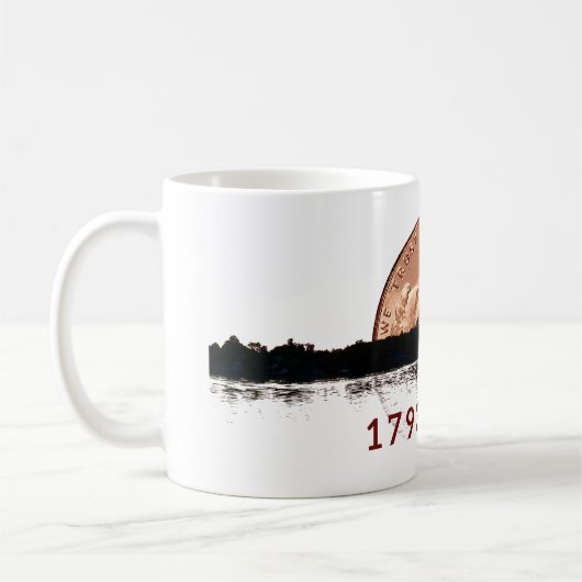 US Penny mug Koffiemok (Links)