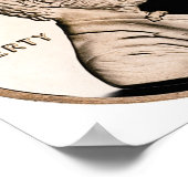 US Penny Obverse 2002 S Munt Poster (Hoek)