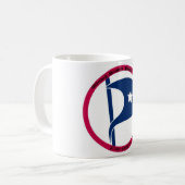 US Pirate Party Koffiemok (Voorkant links)