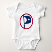 US Pirate Party Romper (Voorkant)