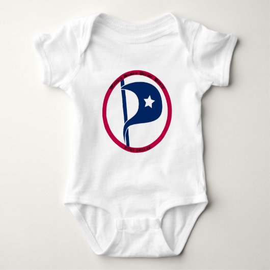 US Pirate Party Romper (Voorkant)