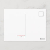 US Pledge of Allegiance Briefkaart (Achterkant)