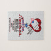 US Pledge of Allegiance Legpuzzel (Horizontaal)