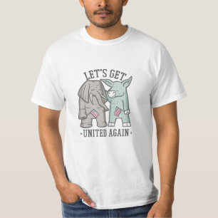 US Politics - Laten we weer naar het Verenigd Koni T-shirt