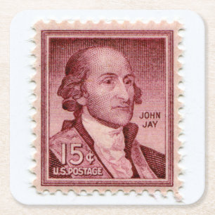 US Postage Stamp Onderzetter Set
