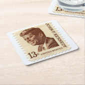US Postage Stamp Onderzetter Set (Schuin)