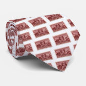 US Postage Stamp Stropdas (Opgerold)