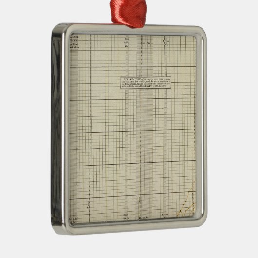 US Postal Service Metalen Ornament (Rechts)