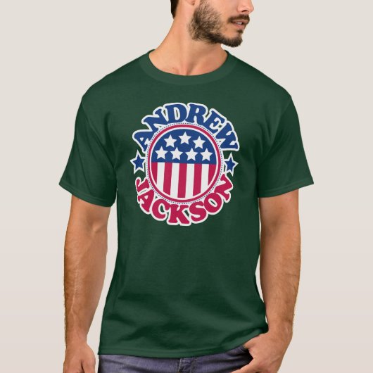 US President Andrew Jackson T-shirt (Voorkant)