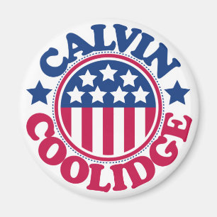 US President Calvin Coolidge Magneet