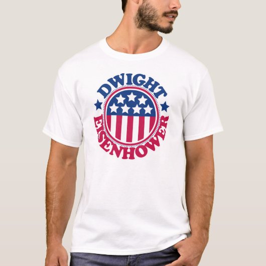 US President Dwight Eisenhower T-shirt (Voorkant)