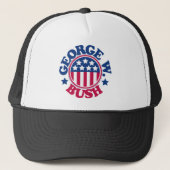 US President George W Struik Trucker Pet (Voorkant)