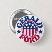 US President Gerald Ford Ronde Button 5,7 Cm (Voorkant /achterkant)