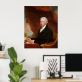 US President James Monroe door Gilbert Stuart Poster (Thuiskantoor)