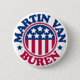 US President Martin Van Buren Ronde Button 5,7 Cm