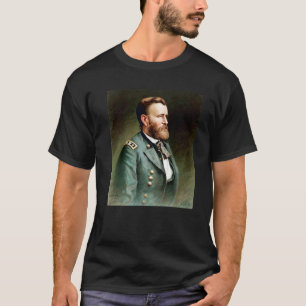 US President Ulysses S Grant Portret T-shirt