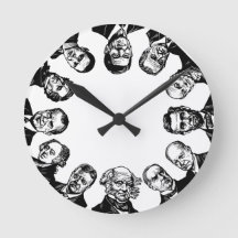 US President Wall Clock