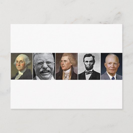 US-Presidenten Briefkaart (Voorkant)