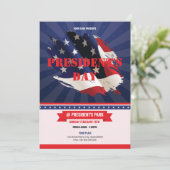 US Presidenten Day Flyer Sjabloon Kaart (Staand voorkant)