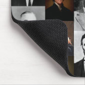 US Presidenten plus Hamilton en Franklin History Muismat (Hoek)