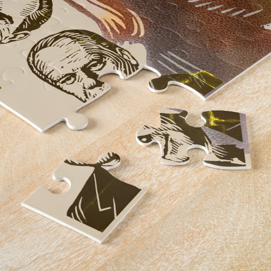 US Presidenten Puzzle Legpuzzel (Zijkant)