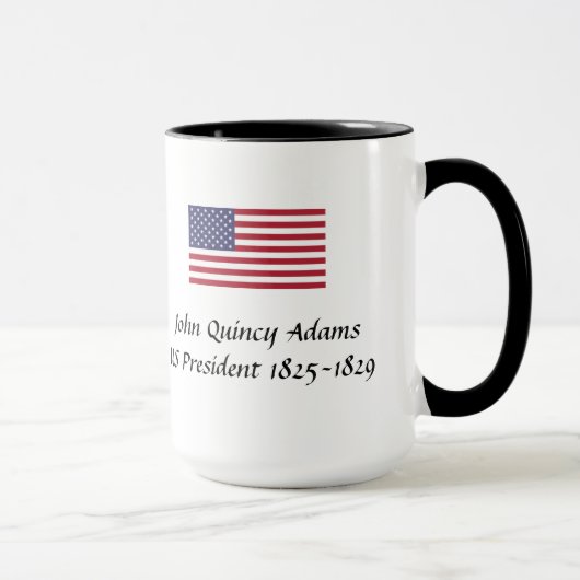 US Presidenten Souvenir Mok - John Quincy Adams (Rechts)