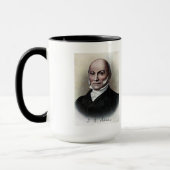 US Presidenten Souvenir Mok - John Quincy Adams (Links)