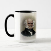 US Presidenten Souvenir Mok - Martin Van Buren (Links)