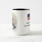 US Presidenten Souvenir Mok - Martin Van Buren (Midden)