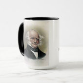 US Presidenten Souvenir Mok - Martin Van Buren (Voorkant links)
